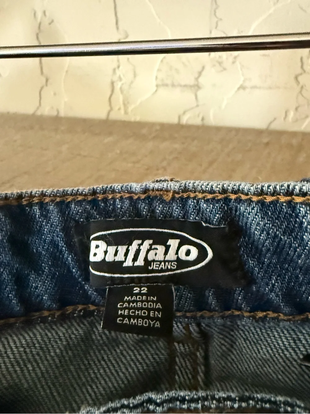 Buffalo Jeans| Belted Denim Jeans in wide Leg,100% cotton•••NWT,Plus size 22
